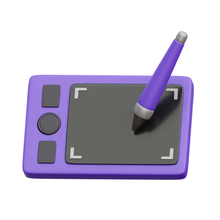Pen Tablet  3D Icon