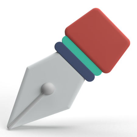 Pen Tool  3D Icon