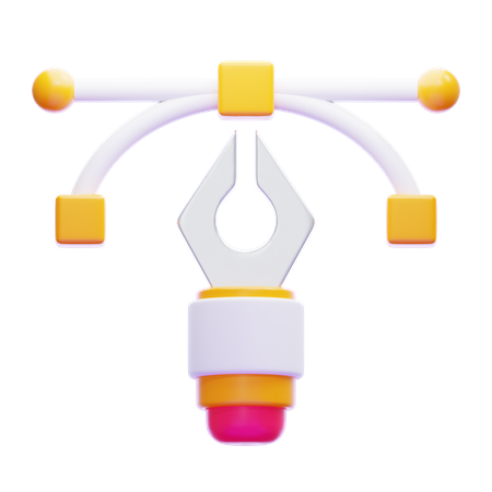 Pen tool  3D Icon