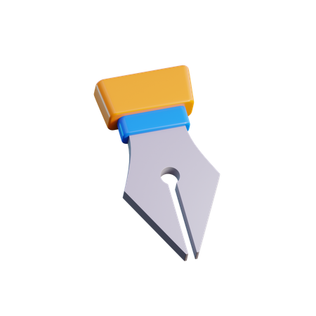 Pen Tool  3D Icon