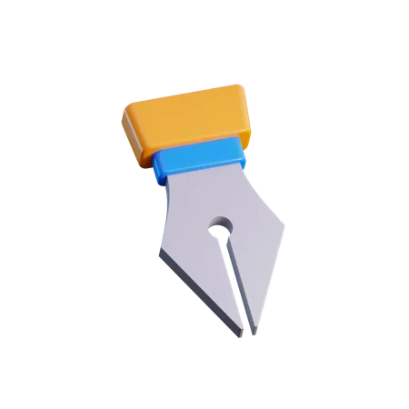 Pen Tool  3D Icon