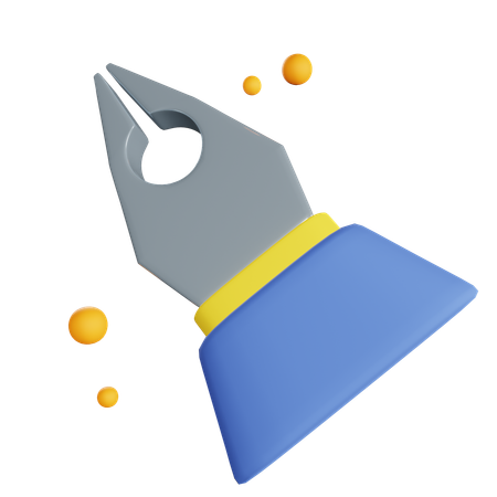 Pen Tool  3D Icon