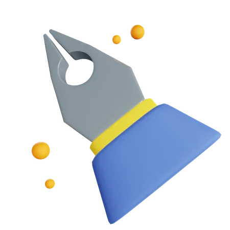 Pen Tool  3D Icon