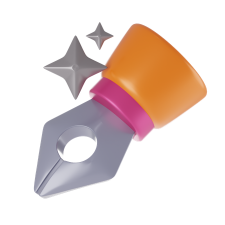 Pen Tool  3D Icon