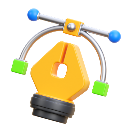 Pen Tool  3D Icon