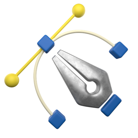 Pen Tool  3D Icon