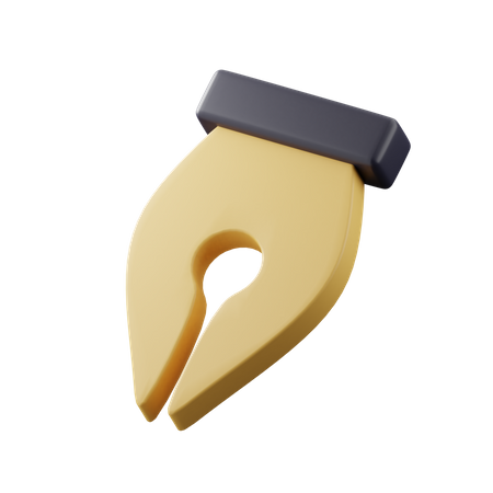 Pen Tool Cursor 3D Illustration
