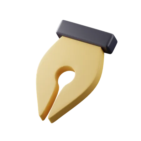 Pen Tool Cursor  3D Illustration