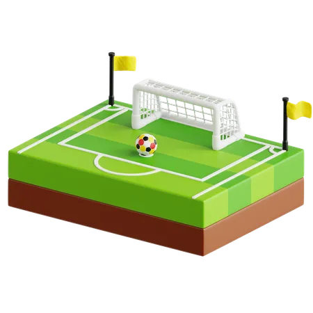 Tiro penal  3D Icon