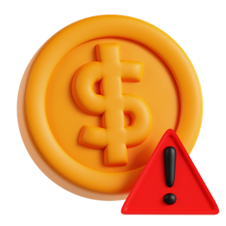 Penalty Alert  3D Icon
