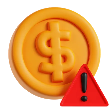 Penalty Alert  3D Icon