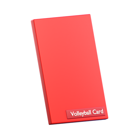 Penalty Card  3D Icon