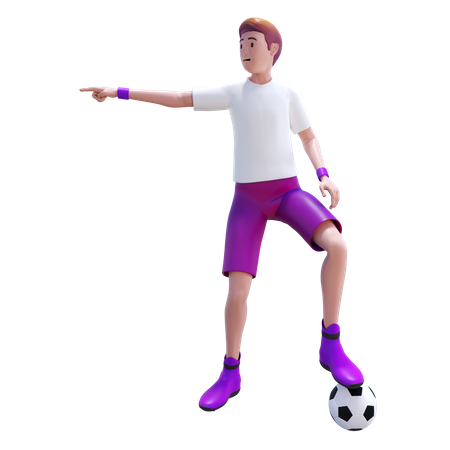 Penalty Shootout  3D Illustration