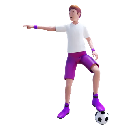 Penalty Shootout  3D Illustration