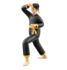 Parada defensiva de Pencak Silat