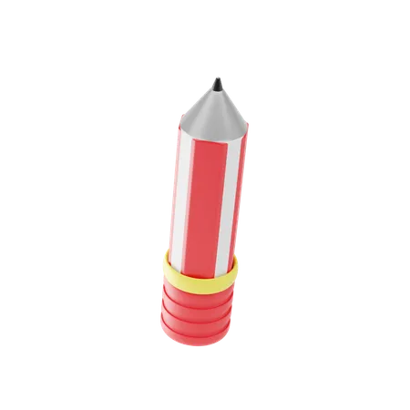 Pencil 3 D Icon And Illustration 3D Icon