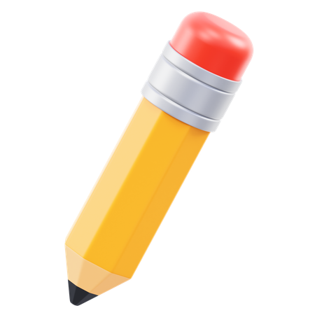 Pencil  3D Icon