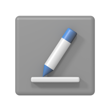 鉛筆  3D Icon