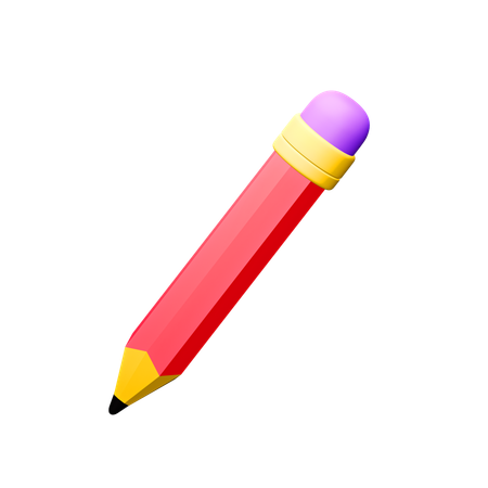 鉛筆  3D Icon