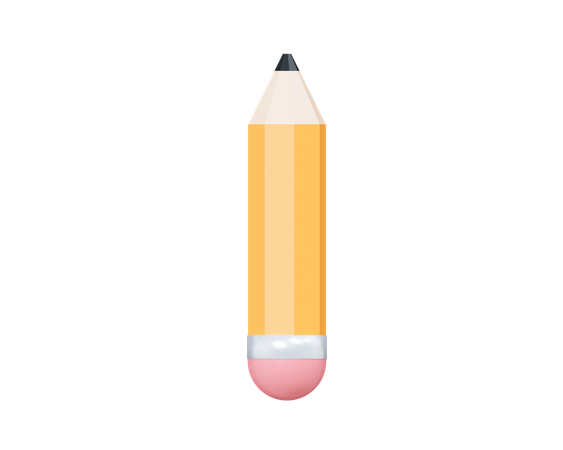 Pencil  3D Icon