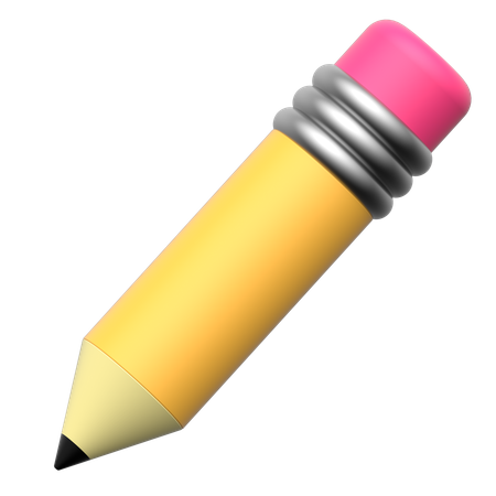 Pencil  3D Icon