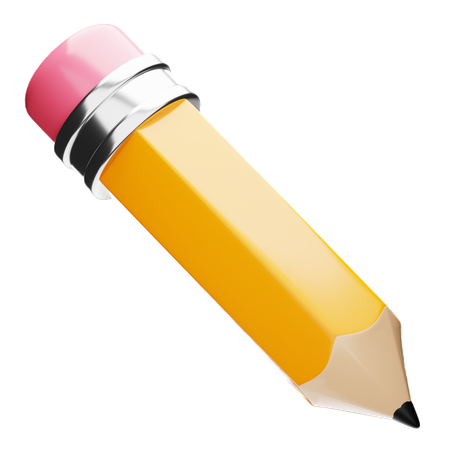 Pencil  3D Icon