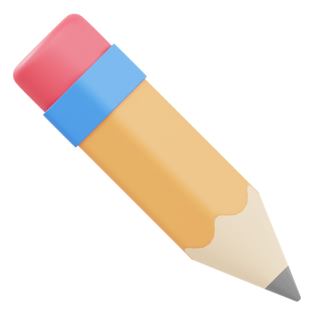 Pencil  3D Icon