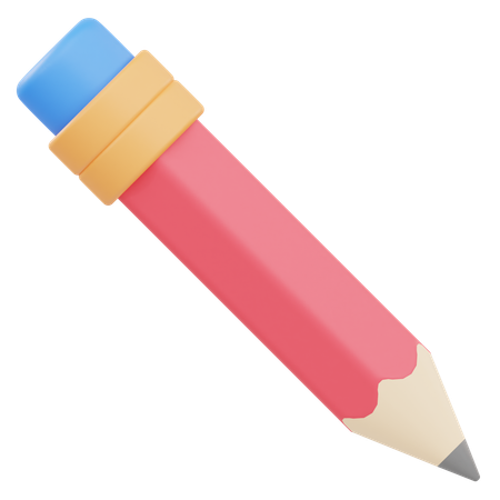 Pencil  3D Icon