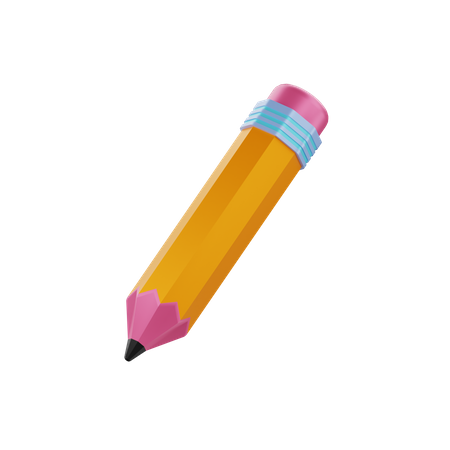 Pencil  3D Icon