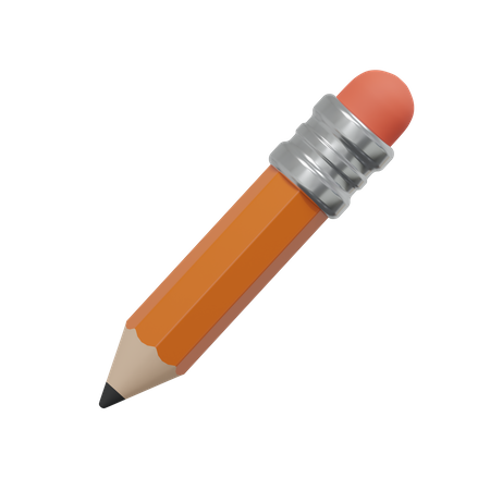 Pencil  3D Icon