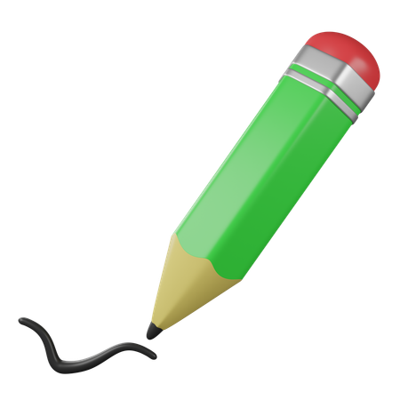 Pencil  3D Icon