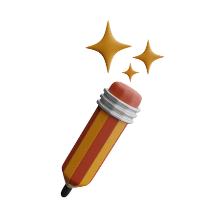 Pencil  3D Icon