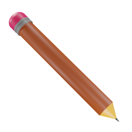 Pencil  3D Icon