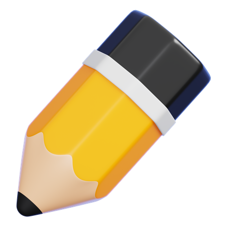 Pencil  3D Icon