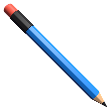 Pencil  3D Icon