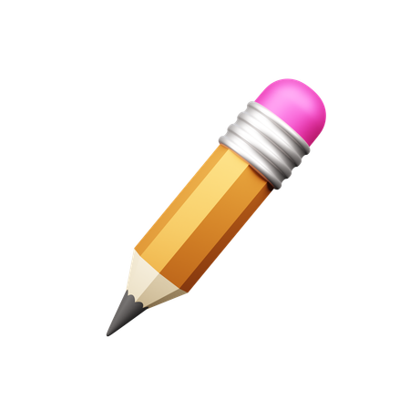 Pencil  3D Icon