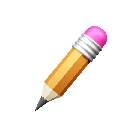 Pencil  3D Icon