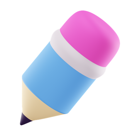 Pencil  3D Icon