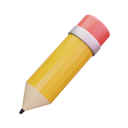 Pencil  3D Icon