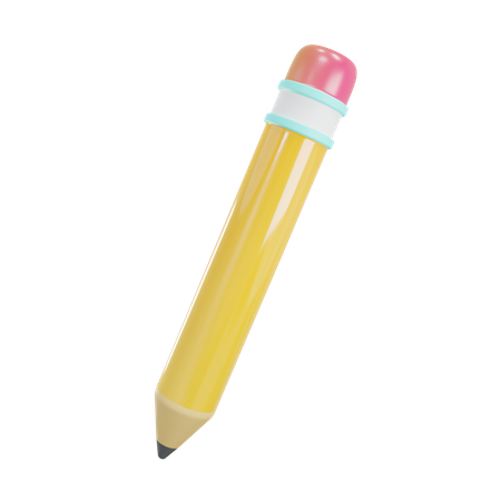 Pencil  3D Icon