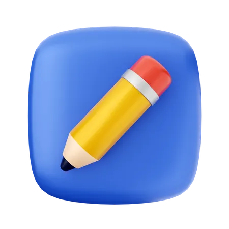 Pencil  3D Icon