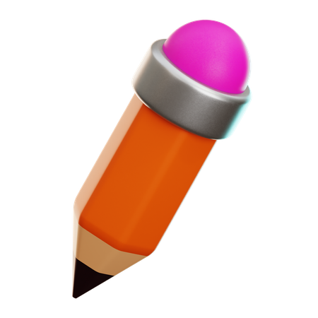 Pencil  3D Icon