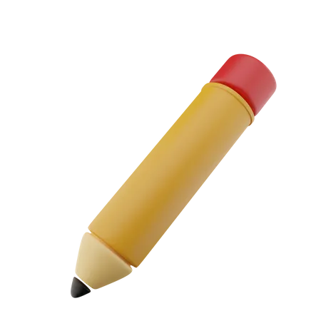 Pencil  3D Icon