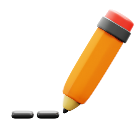 Pencil  3D Icon