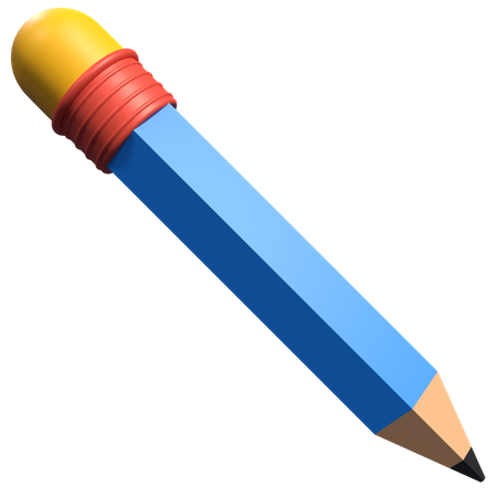 Pencil  3D Icon