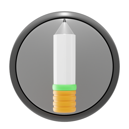 Pencil  3D Icon