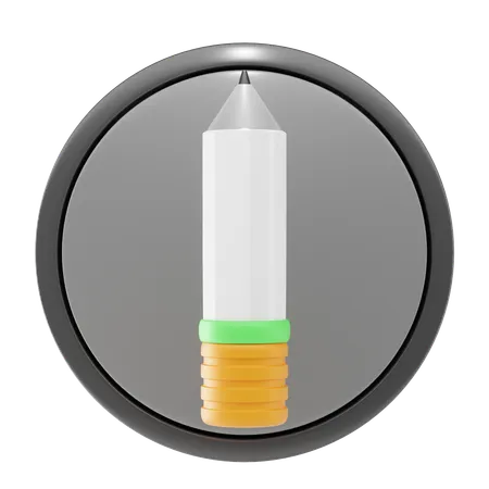 Pencil  3D Icon