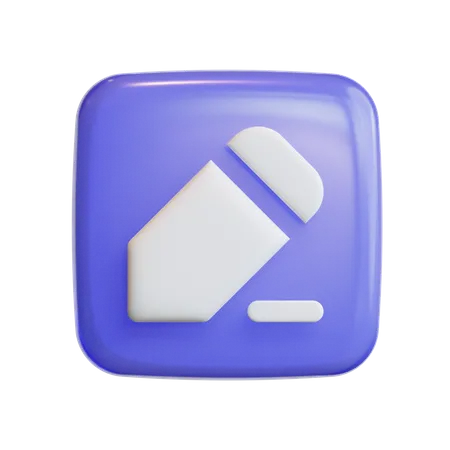 Pencil  3D Icon