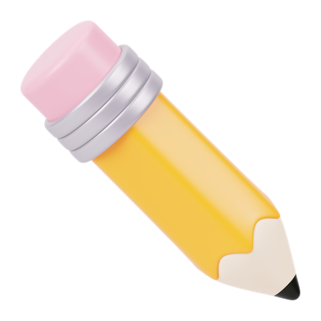 Pencil  3D Icon