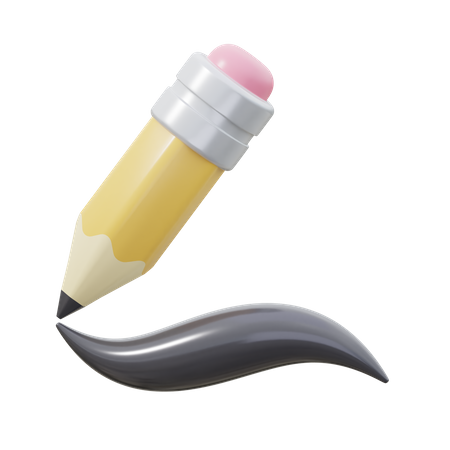 Pencil  3D Icon